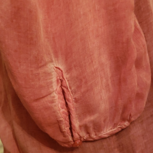 Free People Heather Red Top EUC size Medium - Picture 5 of 8